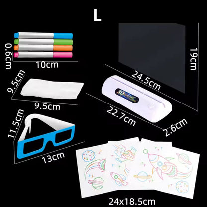 Tablero de Dibujo Mágico 3D